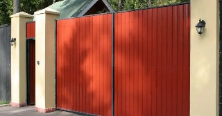 Купить ворота из профнастила Тара, цена от 4055 руб.